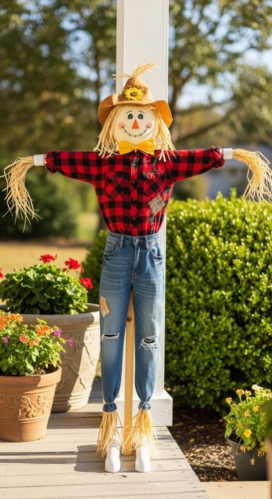 traditional scarecrow