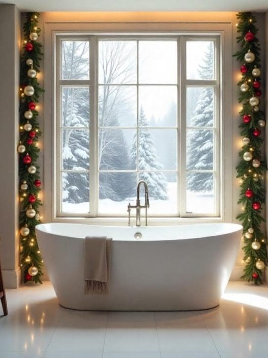 Christmas bathroom ideas