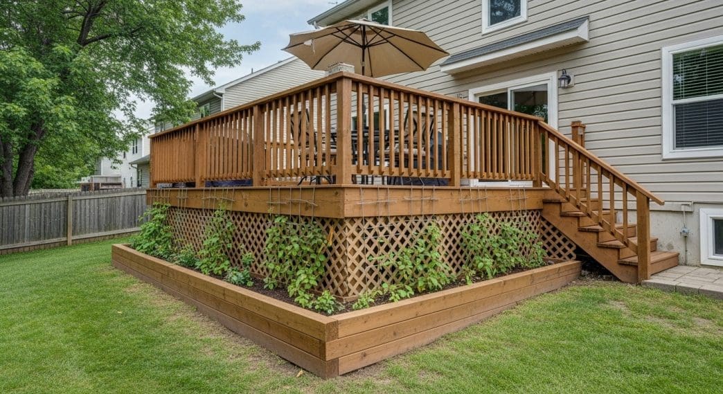 Deck Skirting Idea