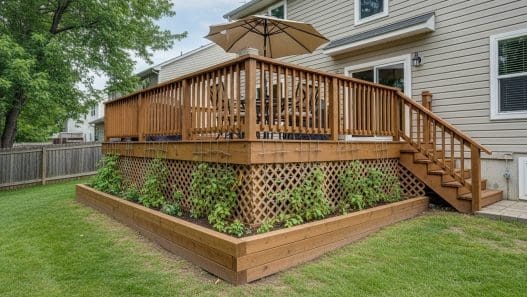 Deck Skirting Idea