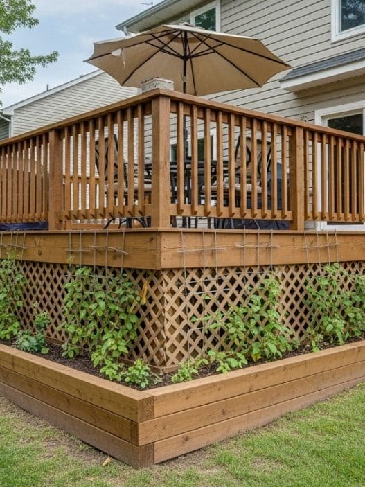 Deck Skirting Idea
