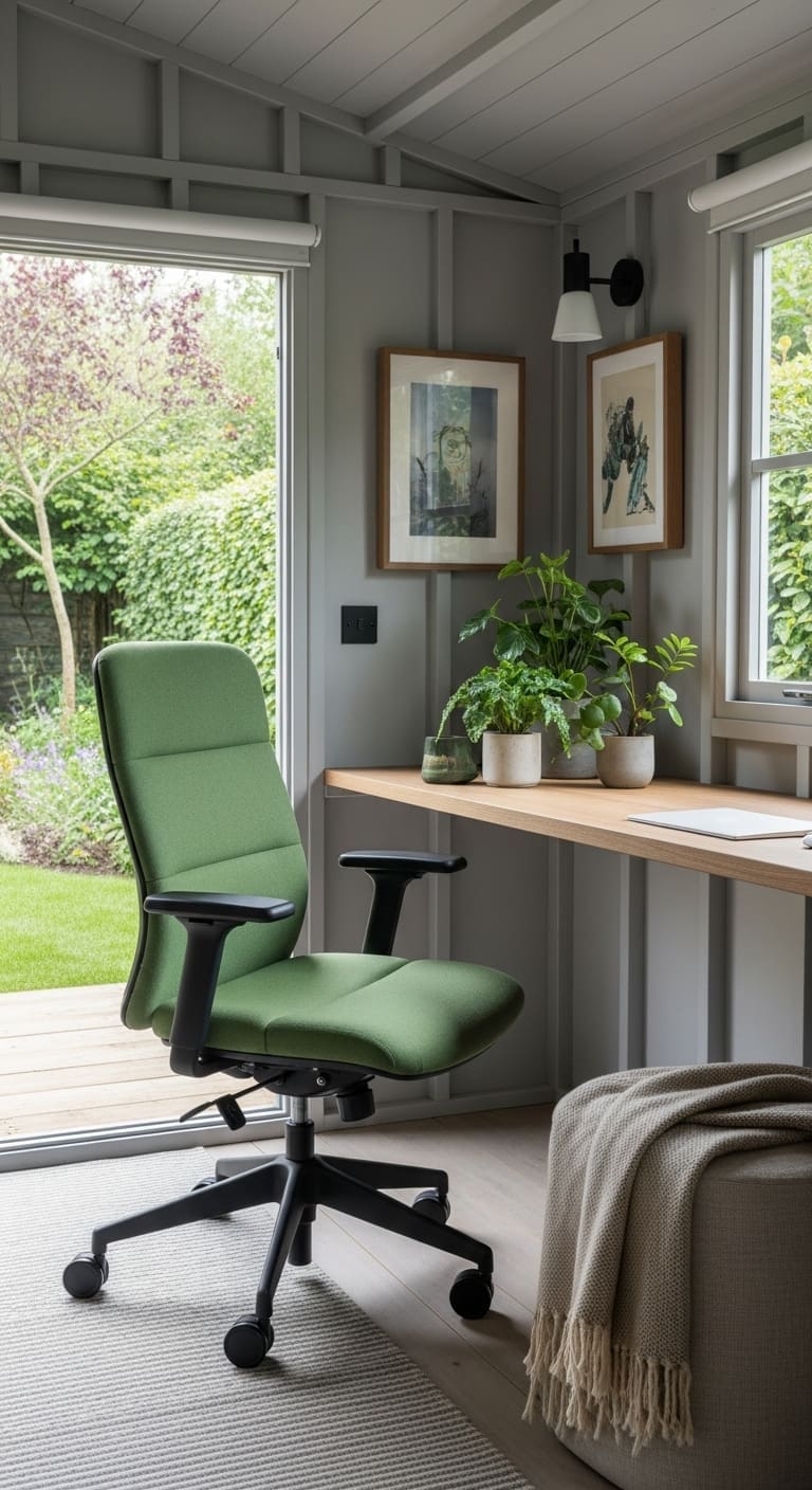 20 Ideas For Garden Office Interior