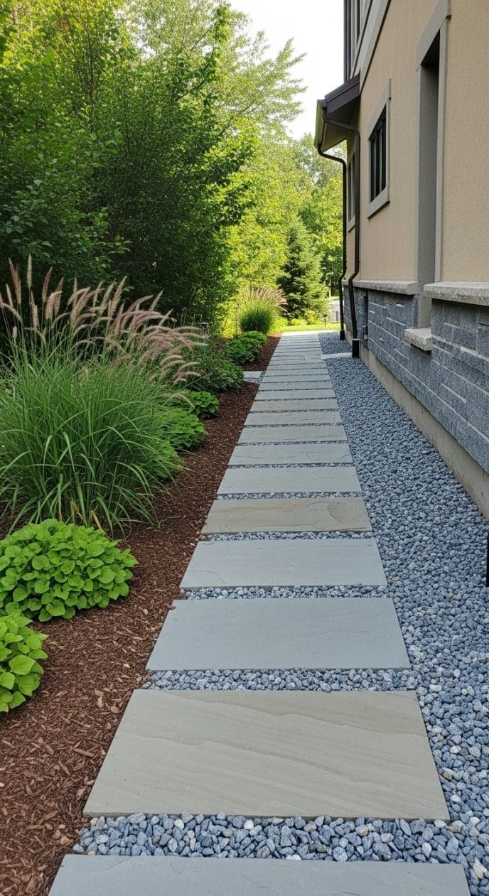 20 Narrow Side Pathway Ideas For The Side Of Your House