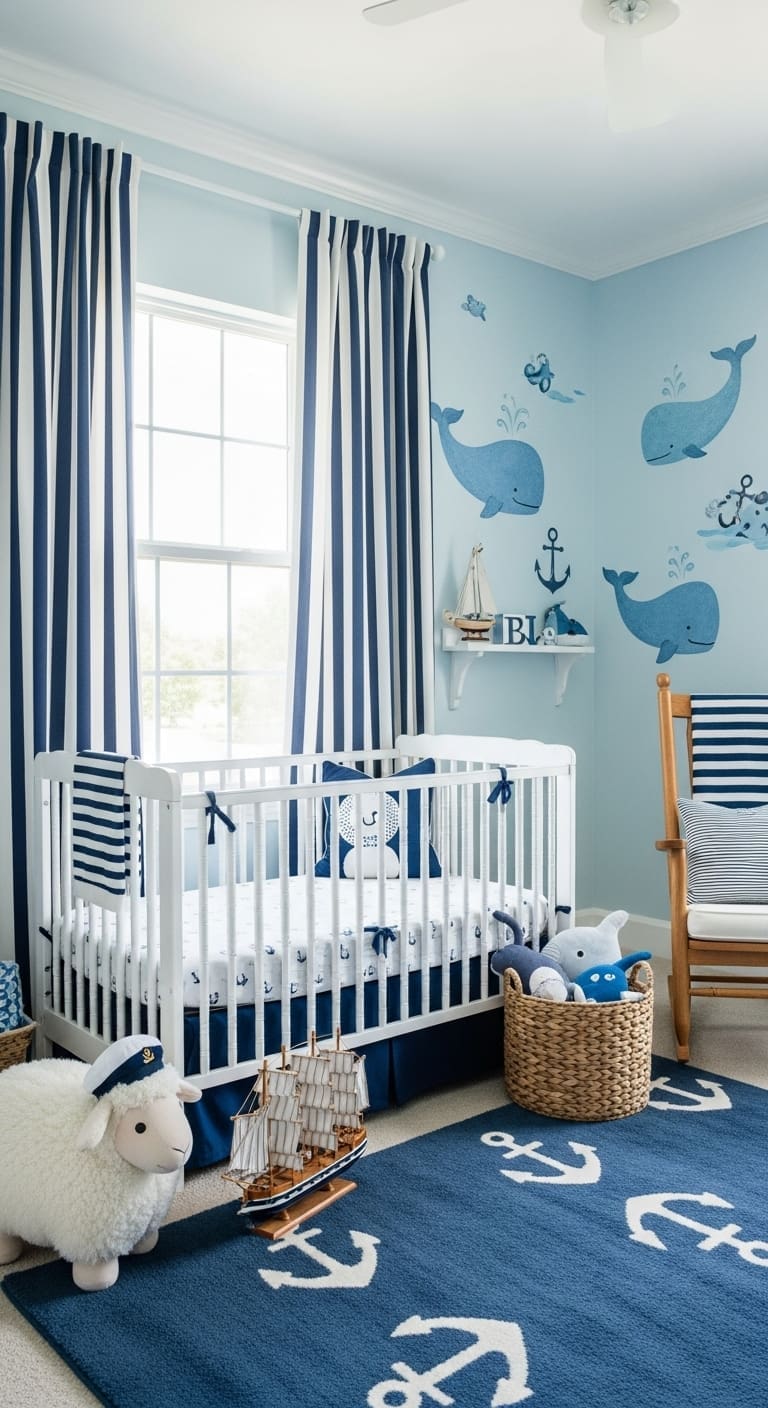 20 Cute Nautical Nursery Ideas