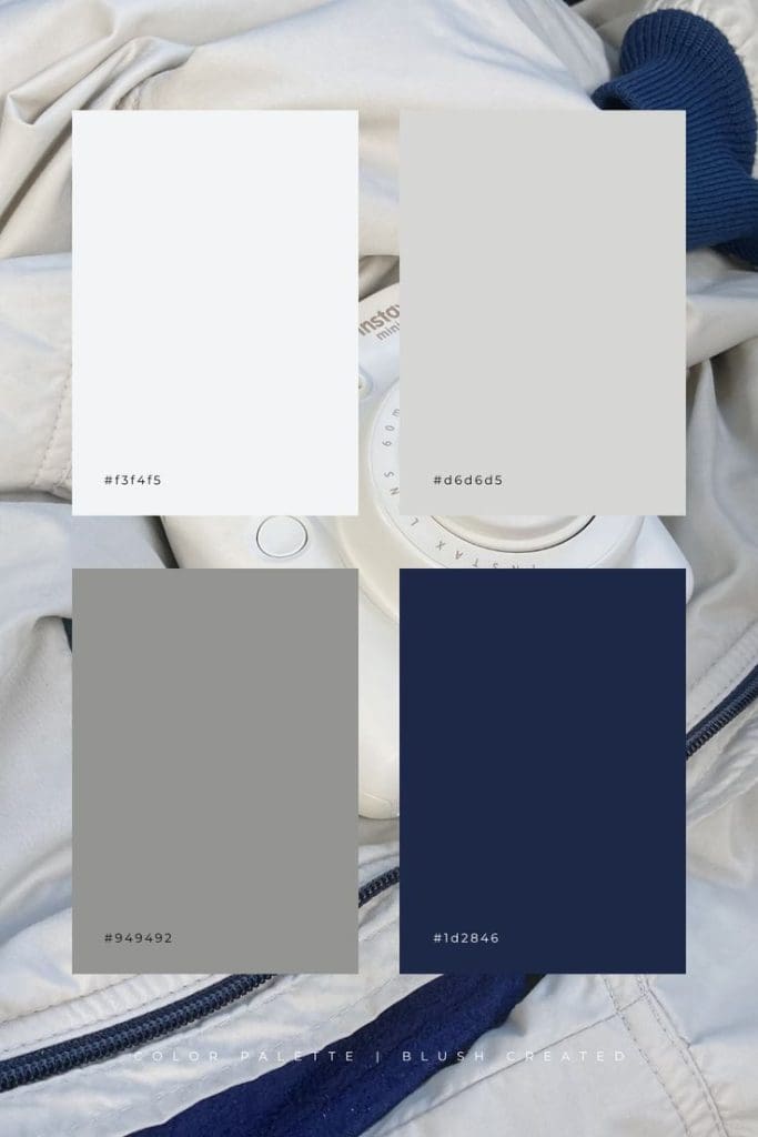 navy color palette example