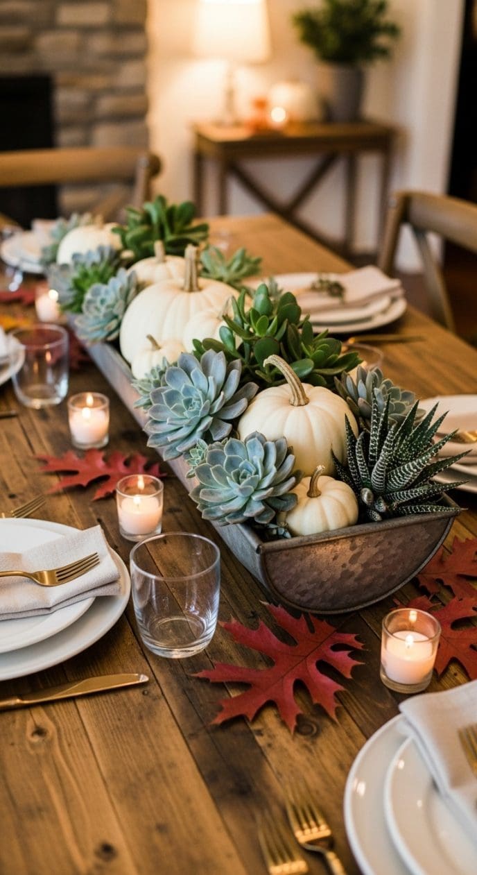 22 Cozy Thanksgiving Centerpiece Ideas For Your Table