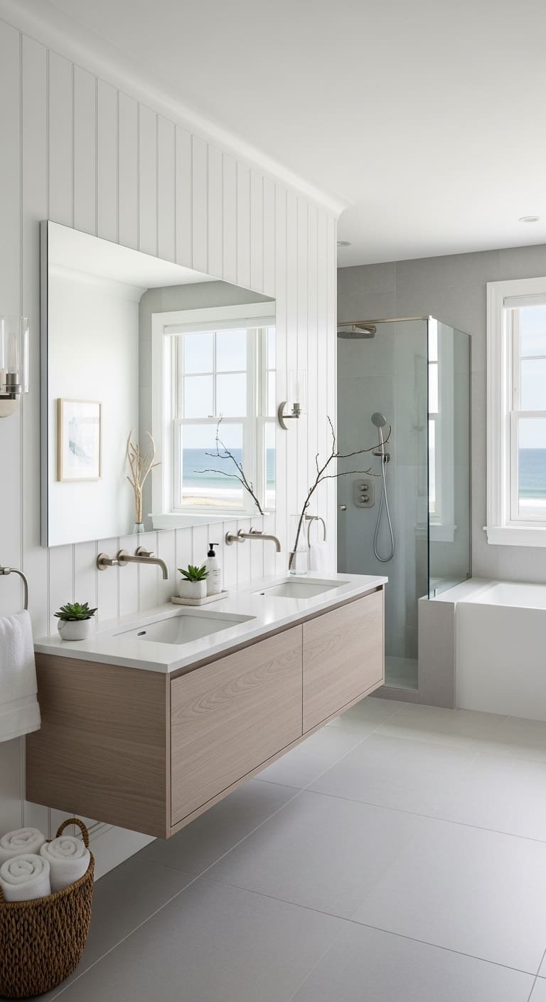 20 Modern Coastal Bathroom Ideas For A Timeless Coastal Feel — free download