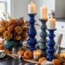 Blue Thanksgiving Table Decor Ideas