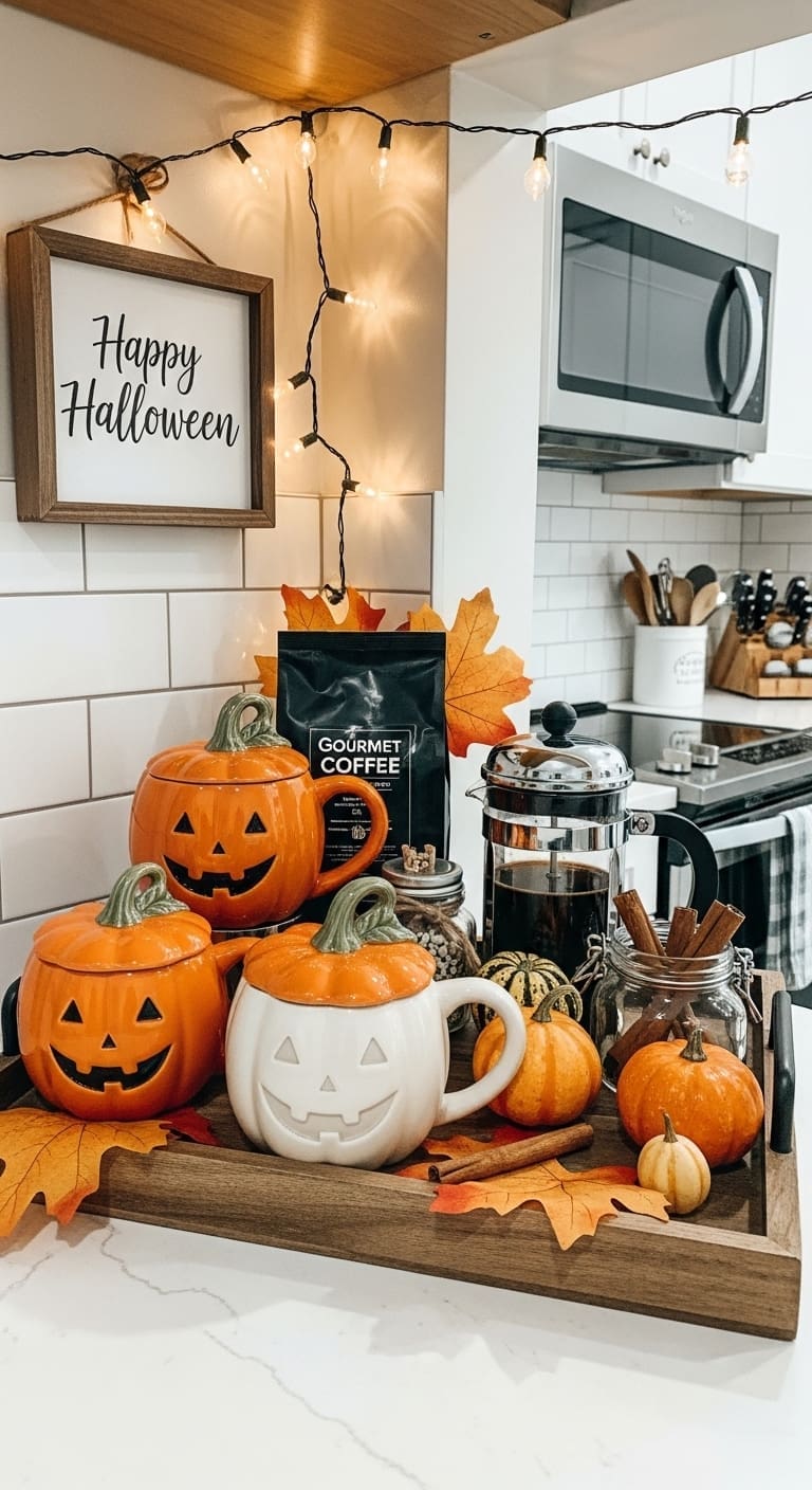 Fun Halloween Coffee Bar Ideas & Tasty Halloween Coffee Recipes