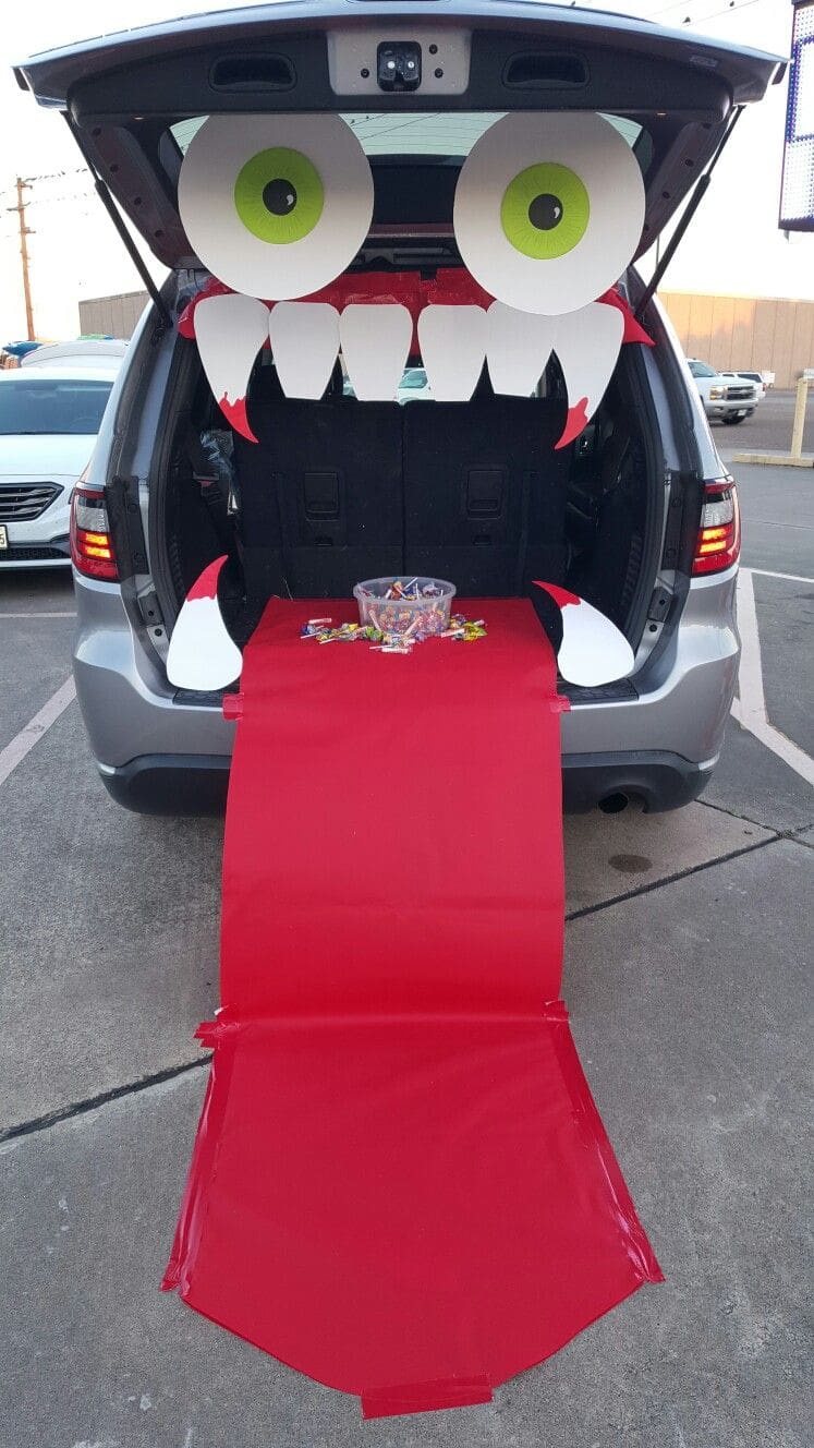 Interesting Trunk Or Treat Monster Mouth Pictures