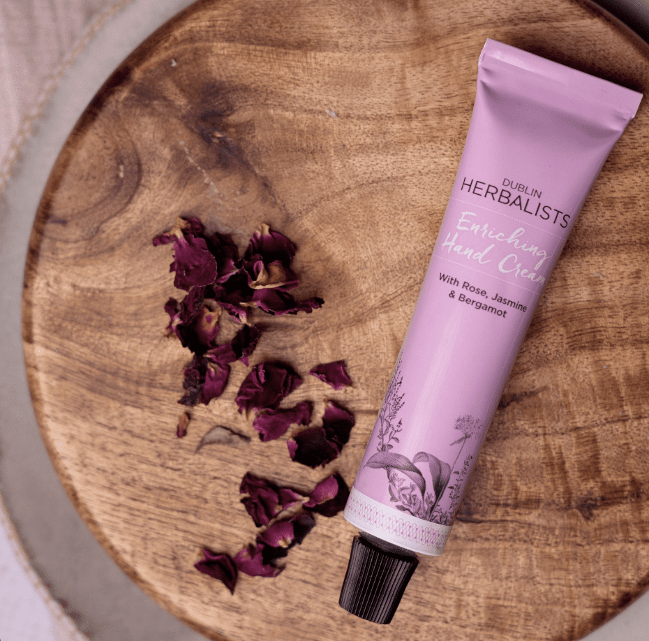 purple tube of hand cream