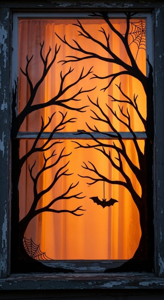 12 Easy DIY Halloween Window Painting Ideas - Oh Curiosity