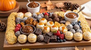Easy Thanksgiving Charcuterie Board Ideas that you can make in under 20 minutes with tasty savoury, sweet and breakfast options to try