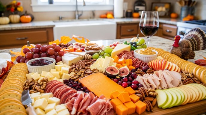 turkey charcuterie board ideas
