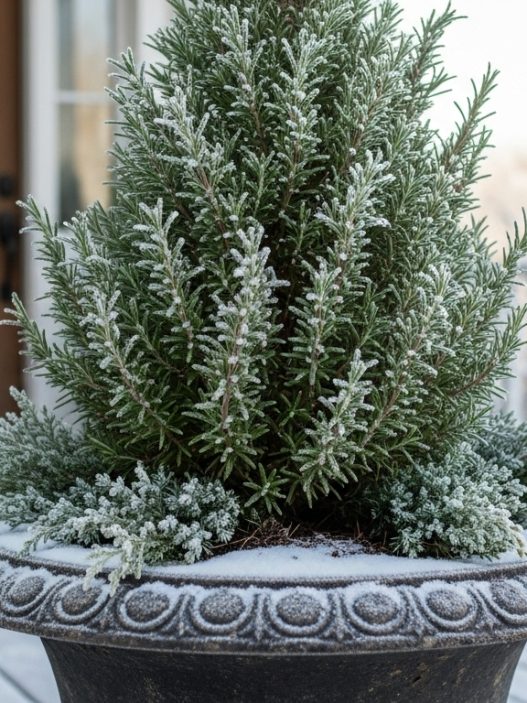winter urn planter ideas