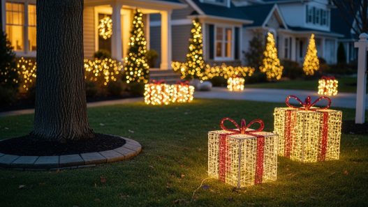 Budget Christmas Outdoor Yard Decoration