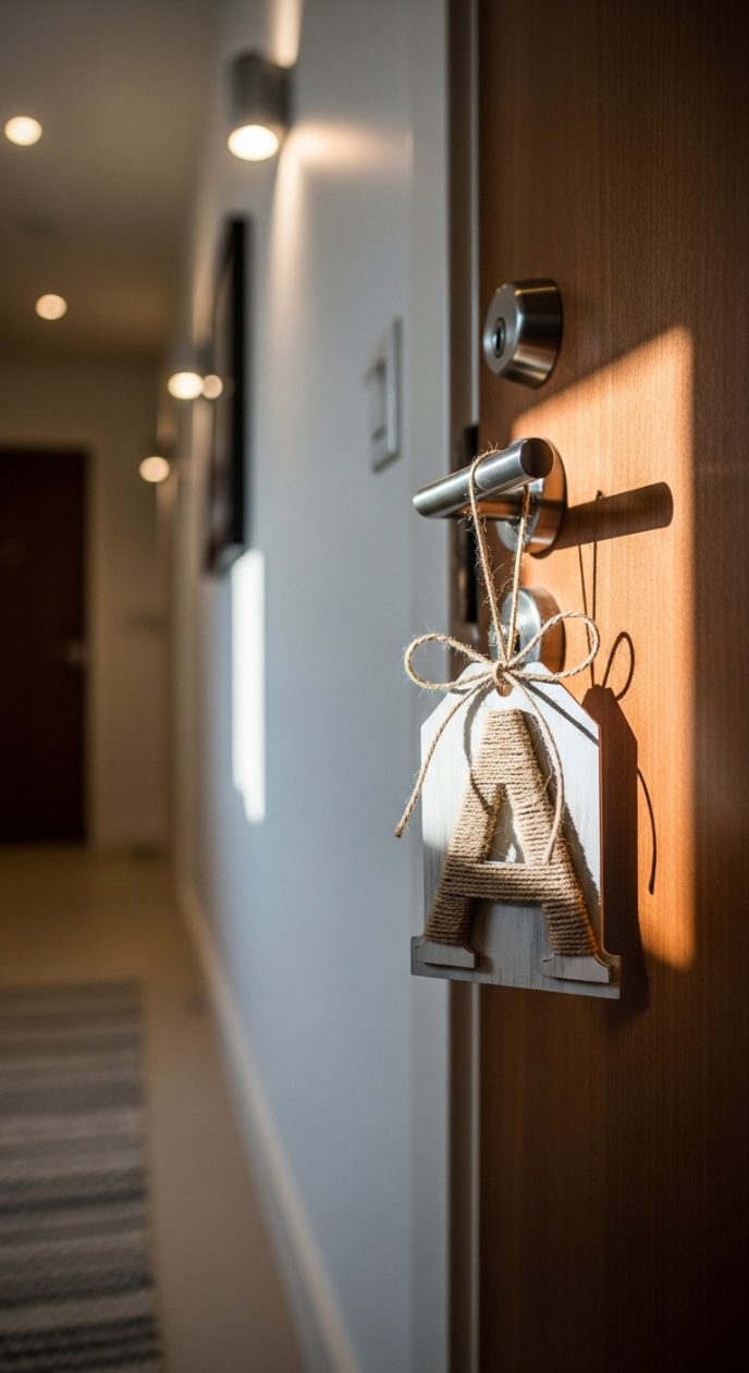 Image showcasing 20 Easy Apartment Front Door Christmas Decorations - Oh Curiosity