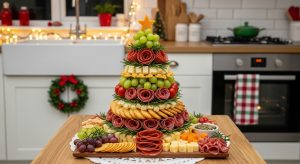 Christmas Tree Charcuterie Board