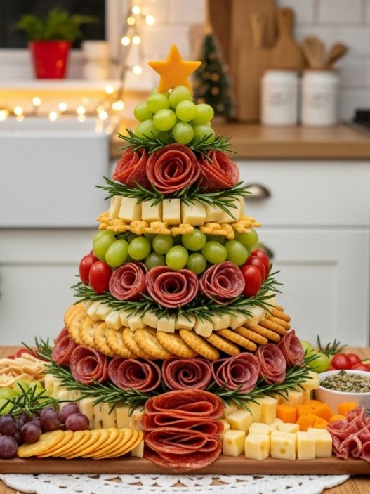 Christmas Tree Charcuterie Board
