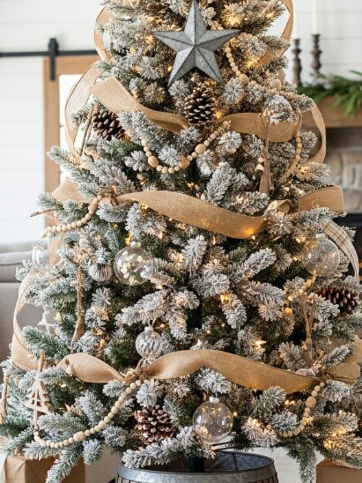 cute farmhouse Christmas decor