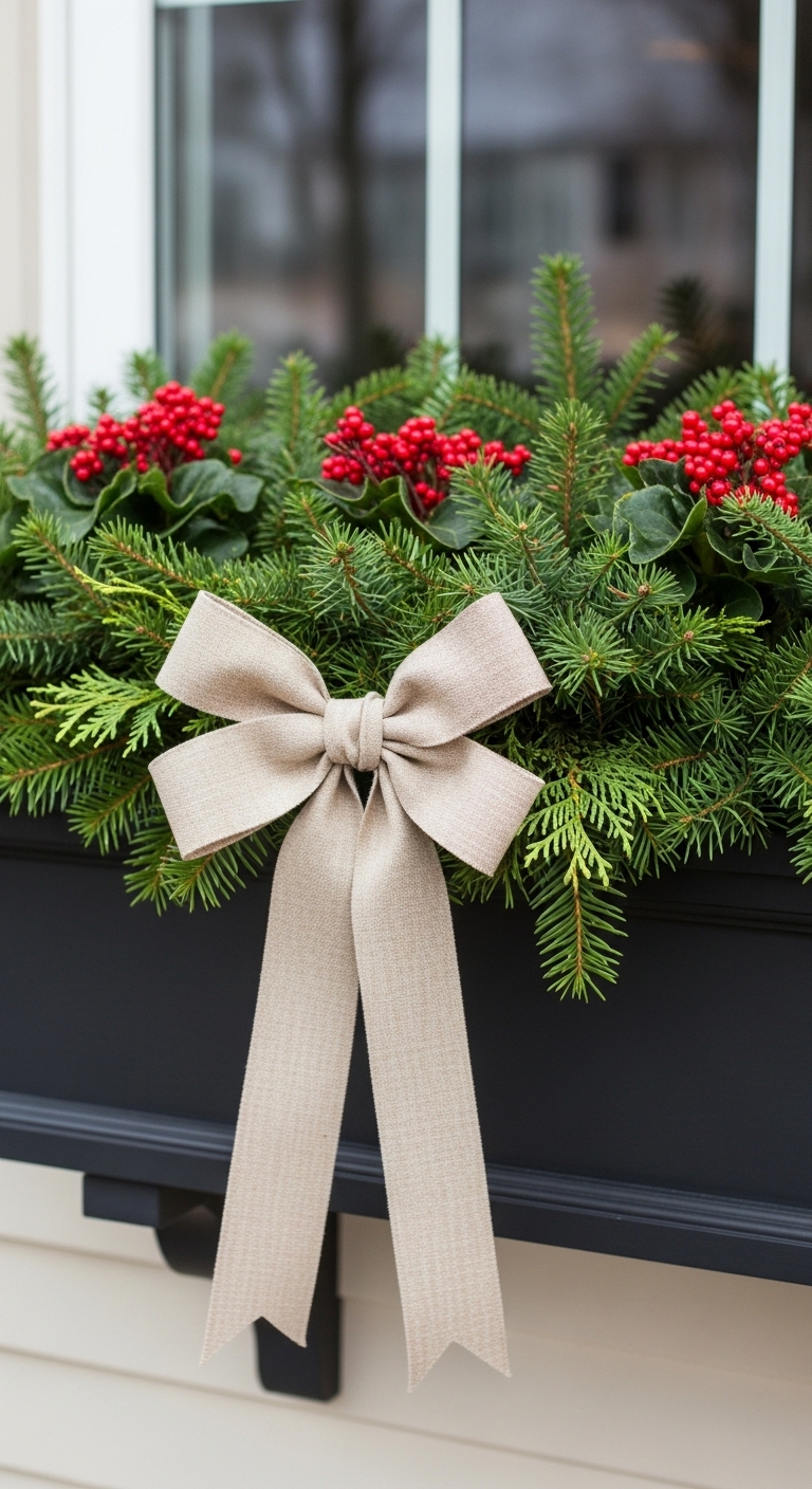 22 Easy DIY Winter Planter Box Ideas