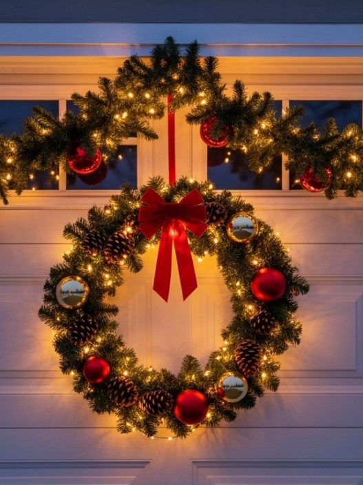 Garage Door Decorations for Christmas