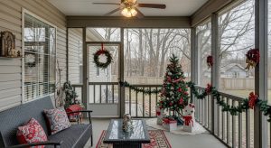 Screened in Porch Christmas Decor Ideas