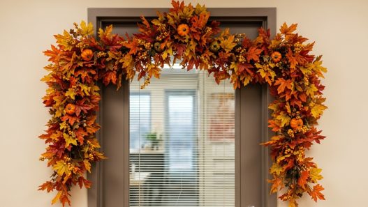 thanksgiving office door decor