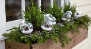 Winter Planter Box ideas