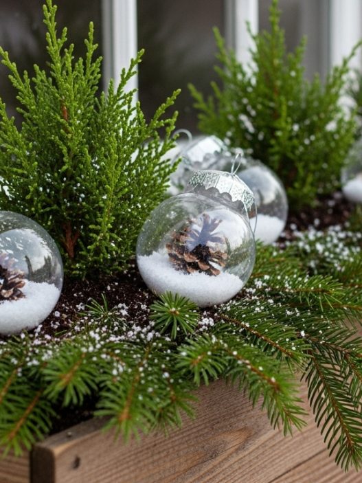 Winter Planter Box ideas