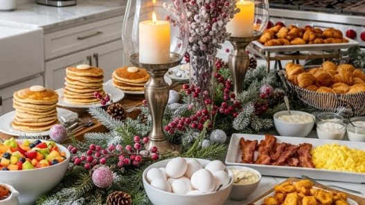 christmas breakfast buffet ideas