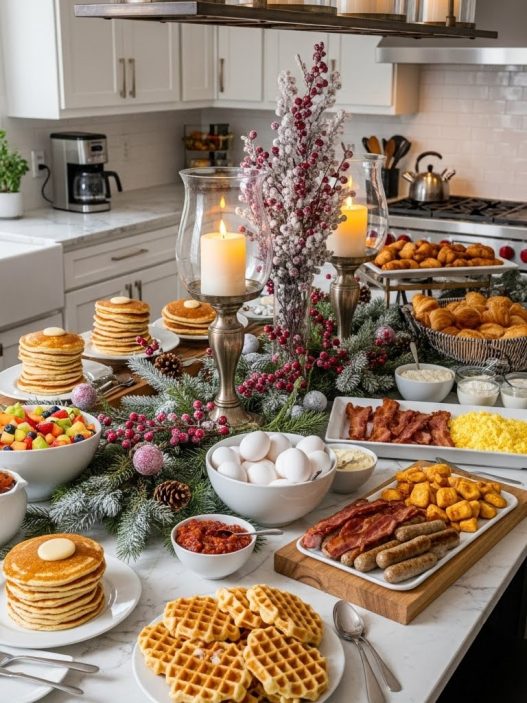 christmas breakfast buffet ideas