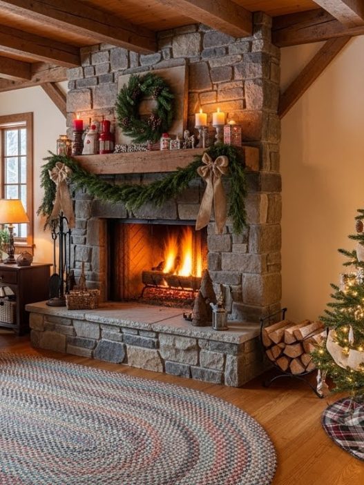 country style christmas tree ideas