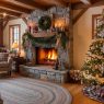 country style christmas tree ideas
