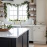 Decorate Farmhouse Kitchen For Christmas