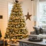 modern farmhouse christmas tree ideas