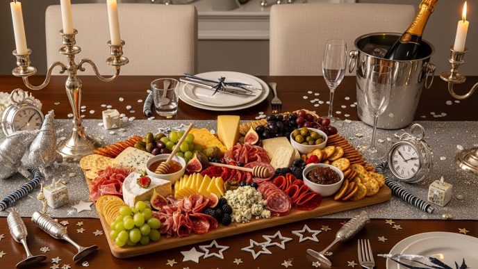 New Year’s Eve Charcuterie Board