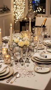 New Year’s Eve Dining Table