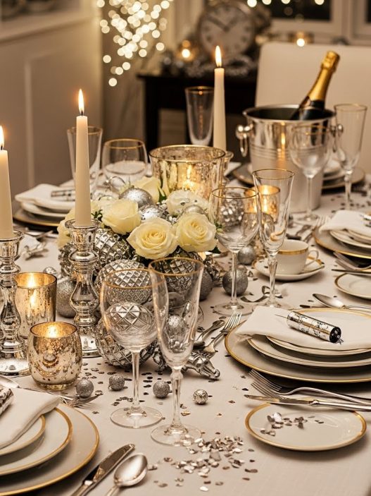New Year’s Eve Dining Table