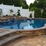 partial sunken pool