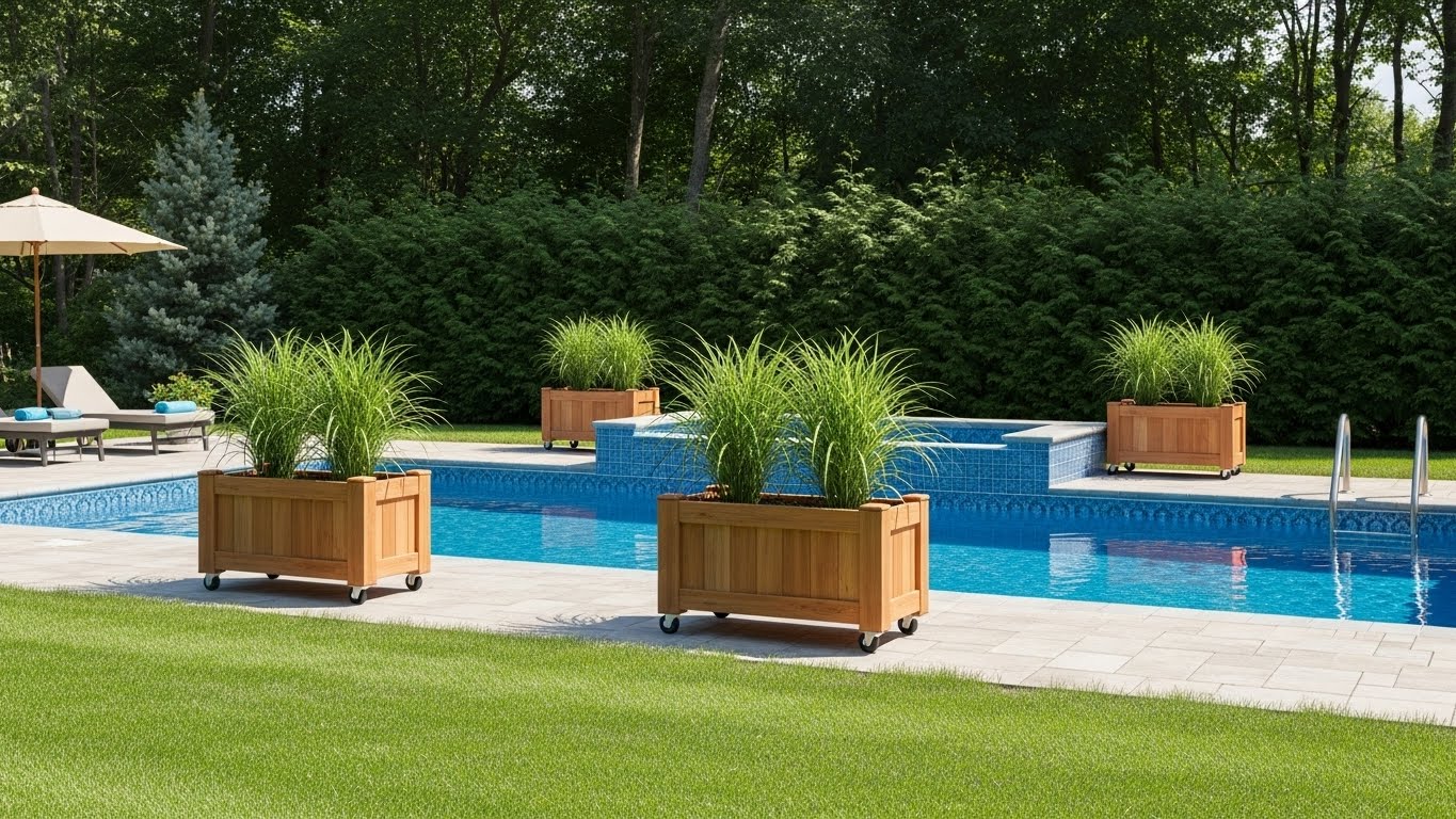 Poolside Planter ideas