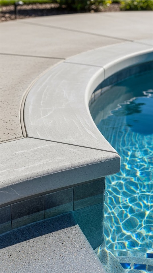 textured concrete overlay for updating old concrete