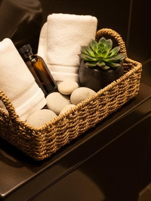 Basket At Back Of Toilet ideas