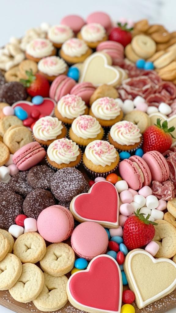 Cupcake and Cookie Grazing Board