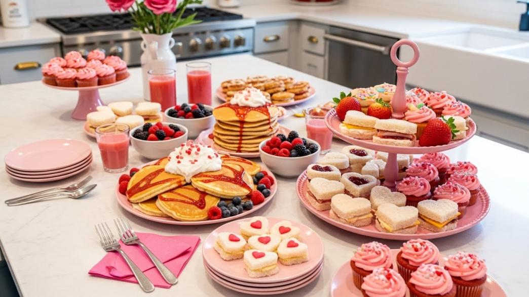 If you are hosting a galentines brunch for kids but don't know what to feed them here are 20 Galentine's Brunch Ideas for Kids ideas