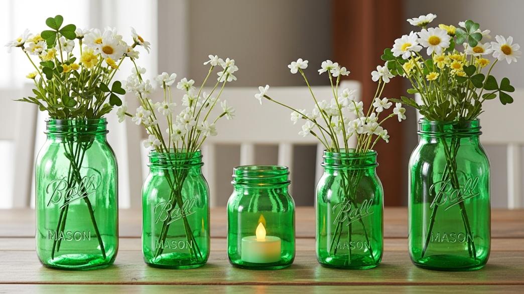 St Patricks Day Table Centerpieces