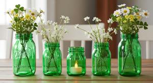 St Patricks Day Table Centerpieces