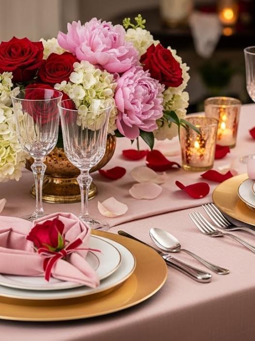 Valentine’s Tablescape
