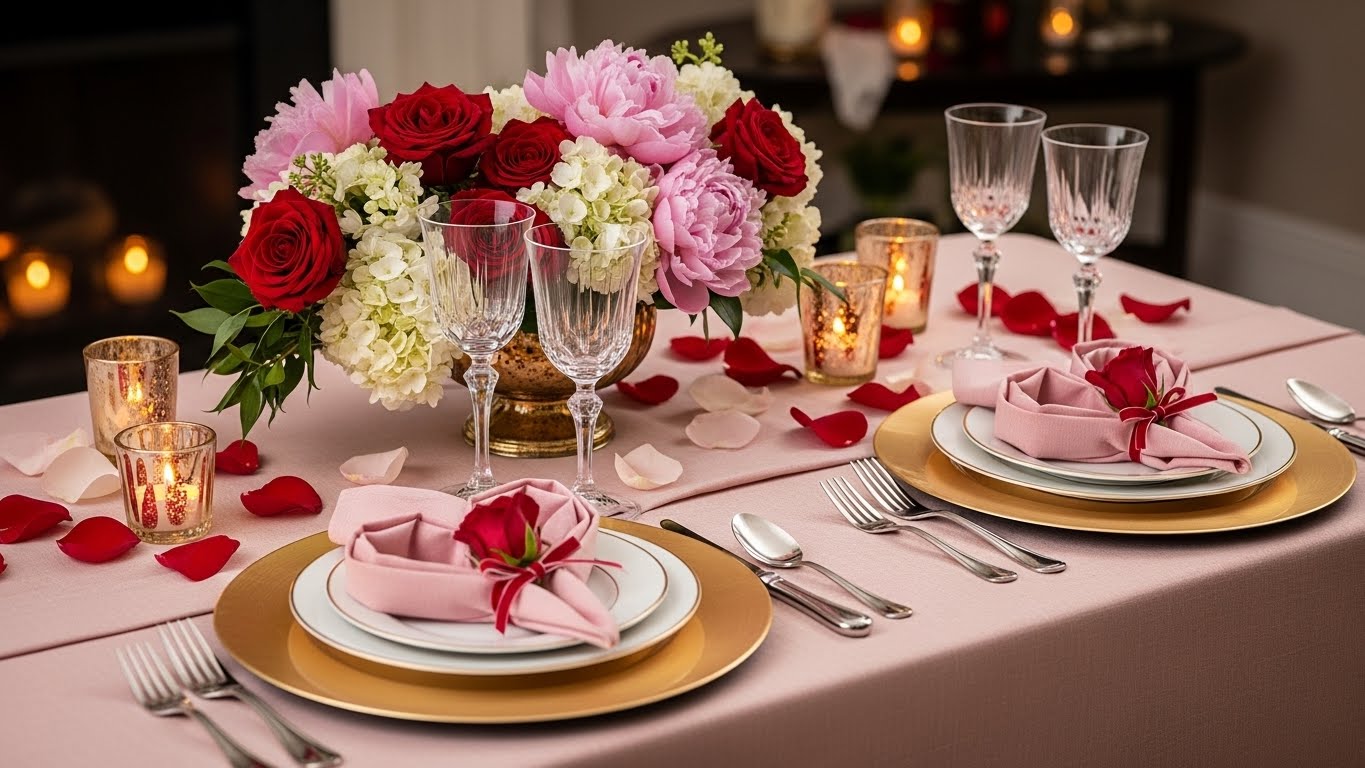 Valentine’s Tablescape