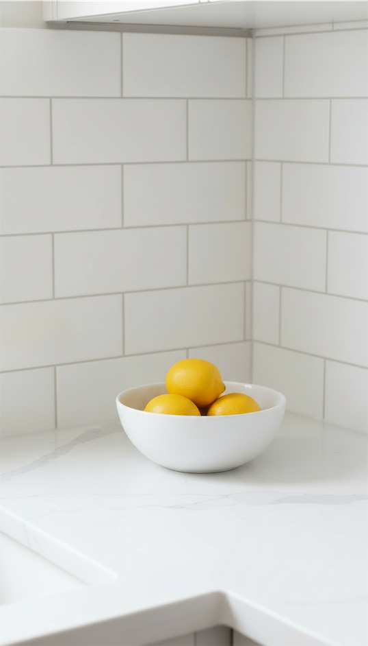 white bowl with lemons